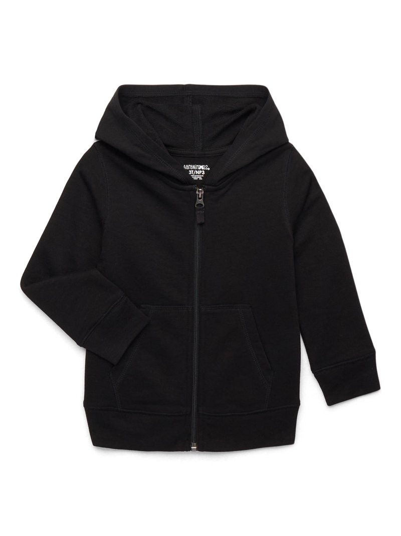 Garanimals Toddler Boy Zip Up Hoodie with Long Sleeves, Sizes 18M-5T | Walmart (US)