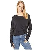 Free People Arden Tee Black SM (Women's 4-6) | Amazon (US)