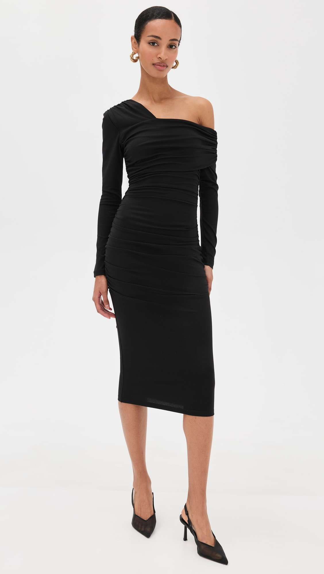 Carryover One Arm Gathered Dress | Shopbop