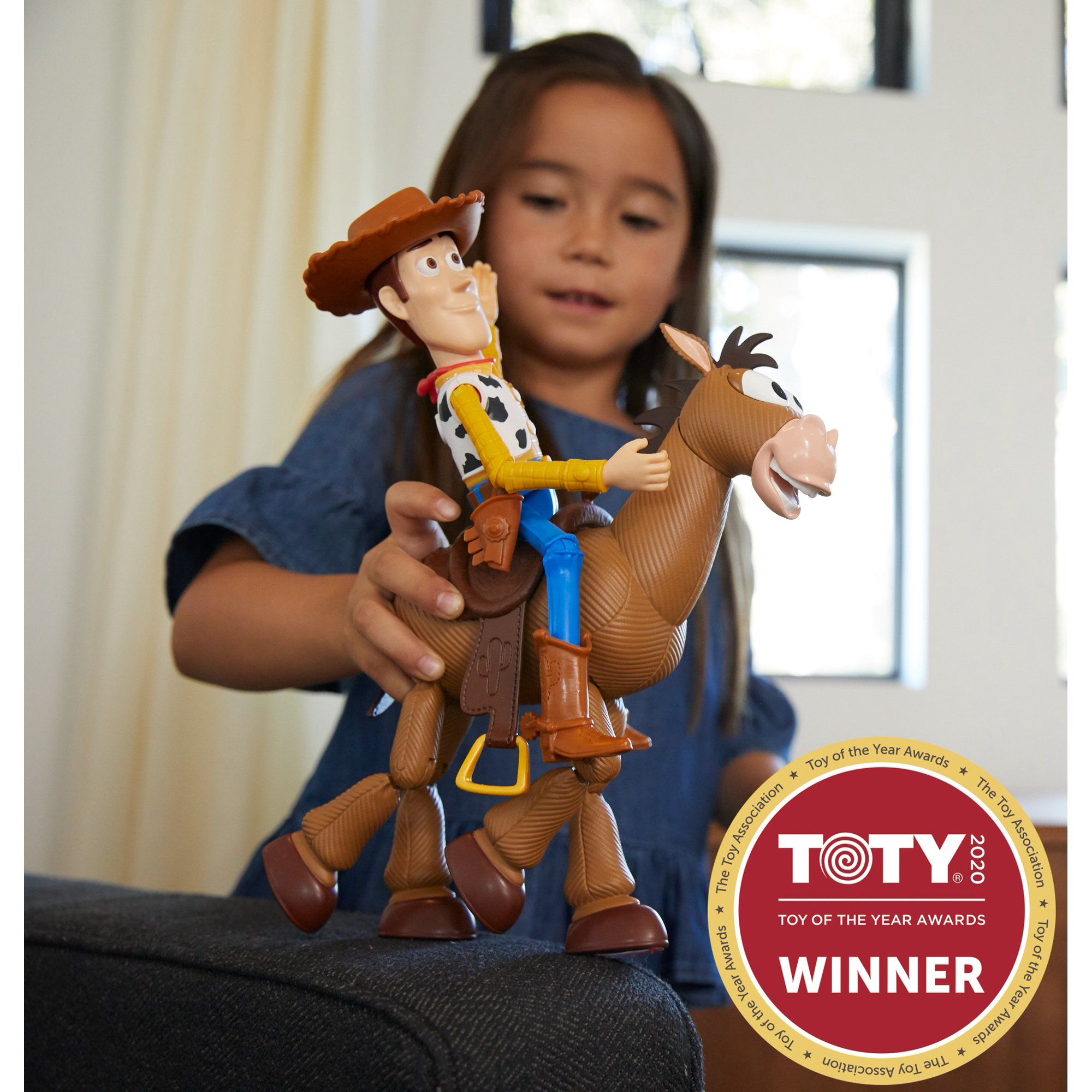 Award Winning Disney/Pixar Toy Story 4 Woody And Buzz Lightyear 2-Character Pack, Movie-Inspired ... | Walmart (US)