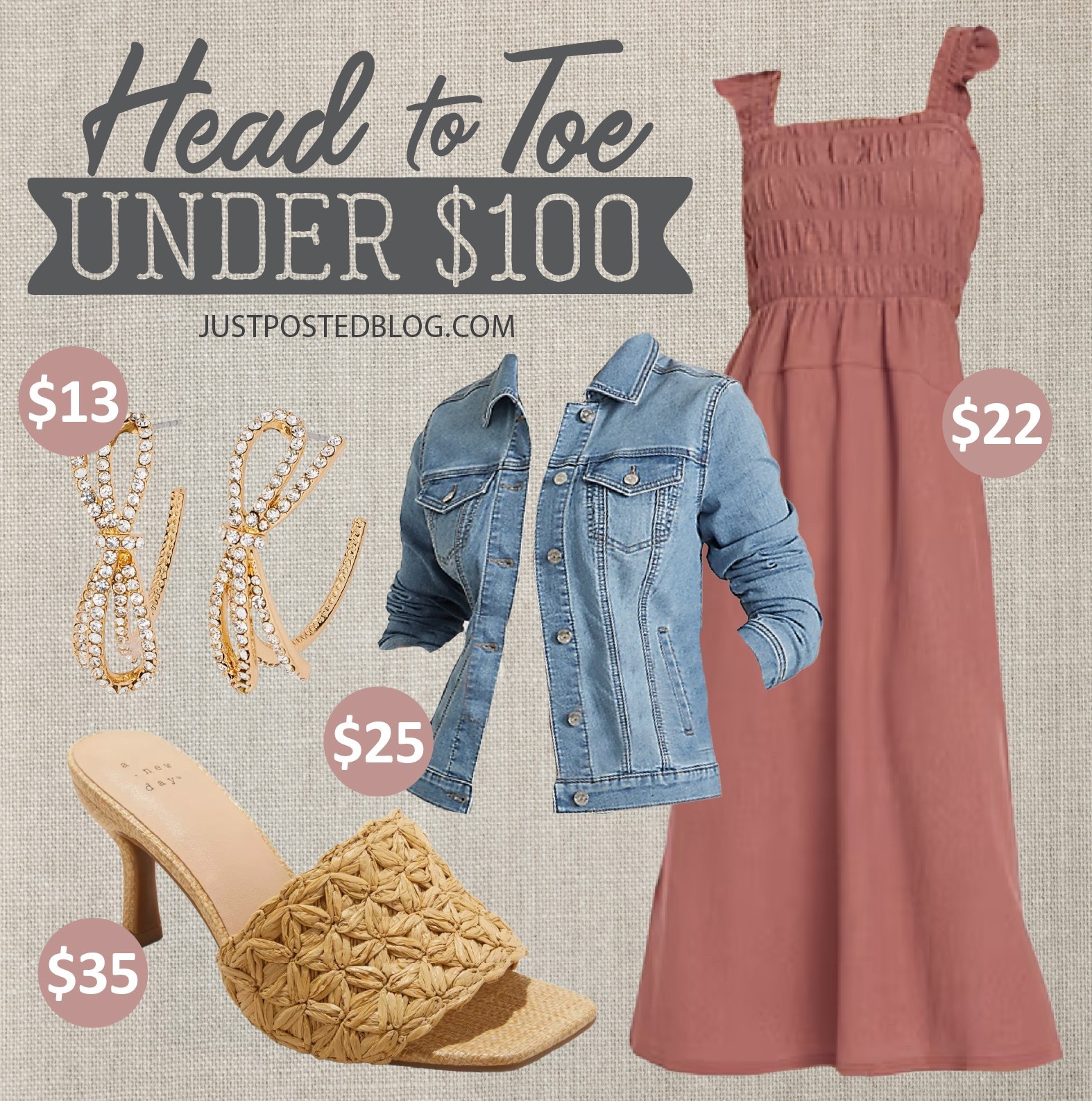 Absolutely loving this head to toe under $100 look! This would be perfect for an Easter dress! 

#LTKWedding #LTKSaleAlert #LTKFindsUnder100