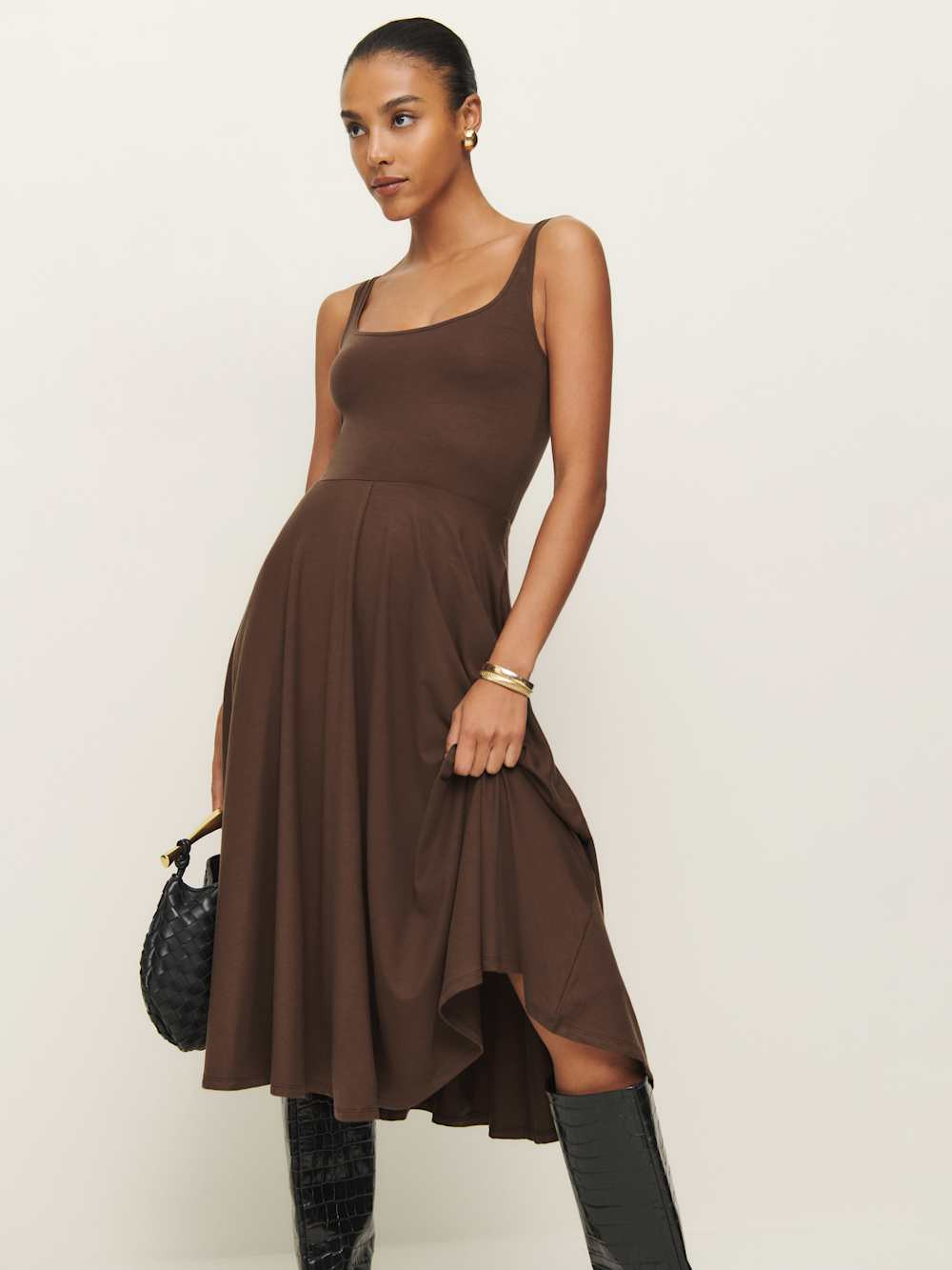 Rou Knit Dress | Reformation (Global)