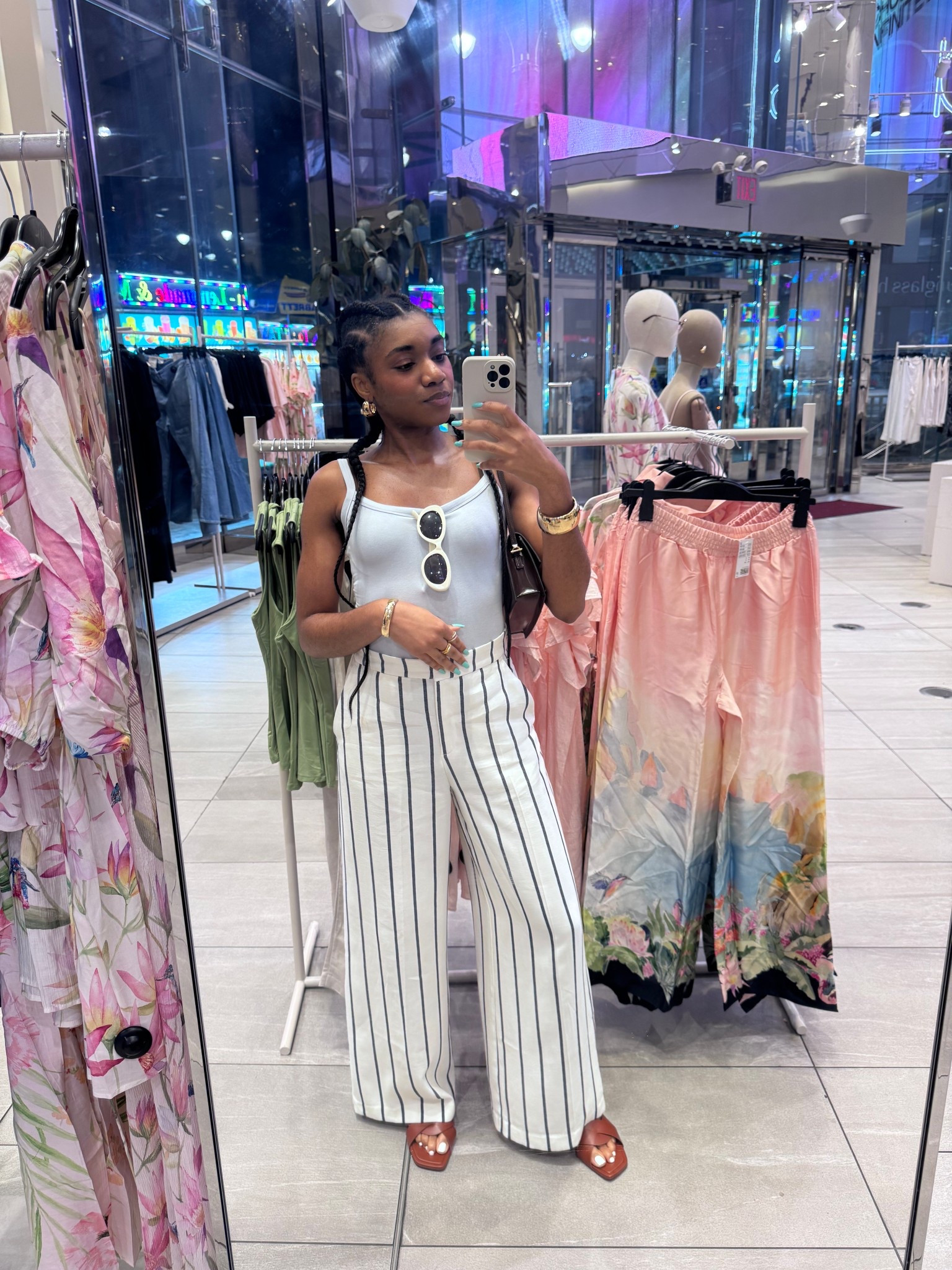 Gotta love a nice pair of linen pants! Bonus points if it's striped too. 

#LTKSeasonal #LTKTravel #LTKShoeCrush