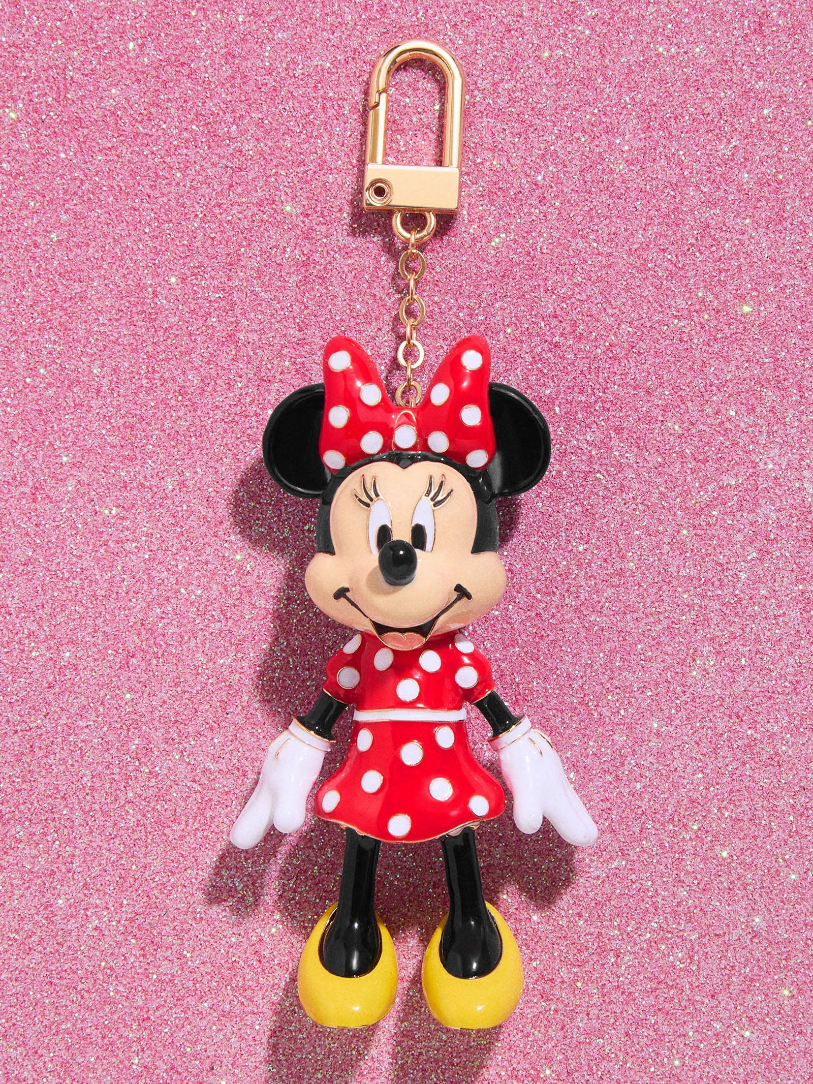 Disney Minnie Mouse Classic Enamel Bag Charm - Minnie Mouse | BaubleBar