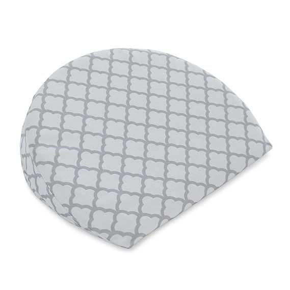 Boppy Pregnancy Wedge, Scallop Trellis Gray and White, Maternity Wedge with removable jersey cove... | Amazon (US)