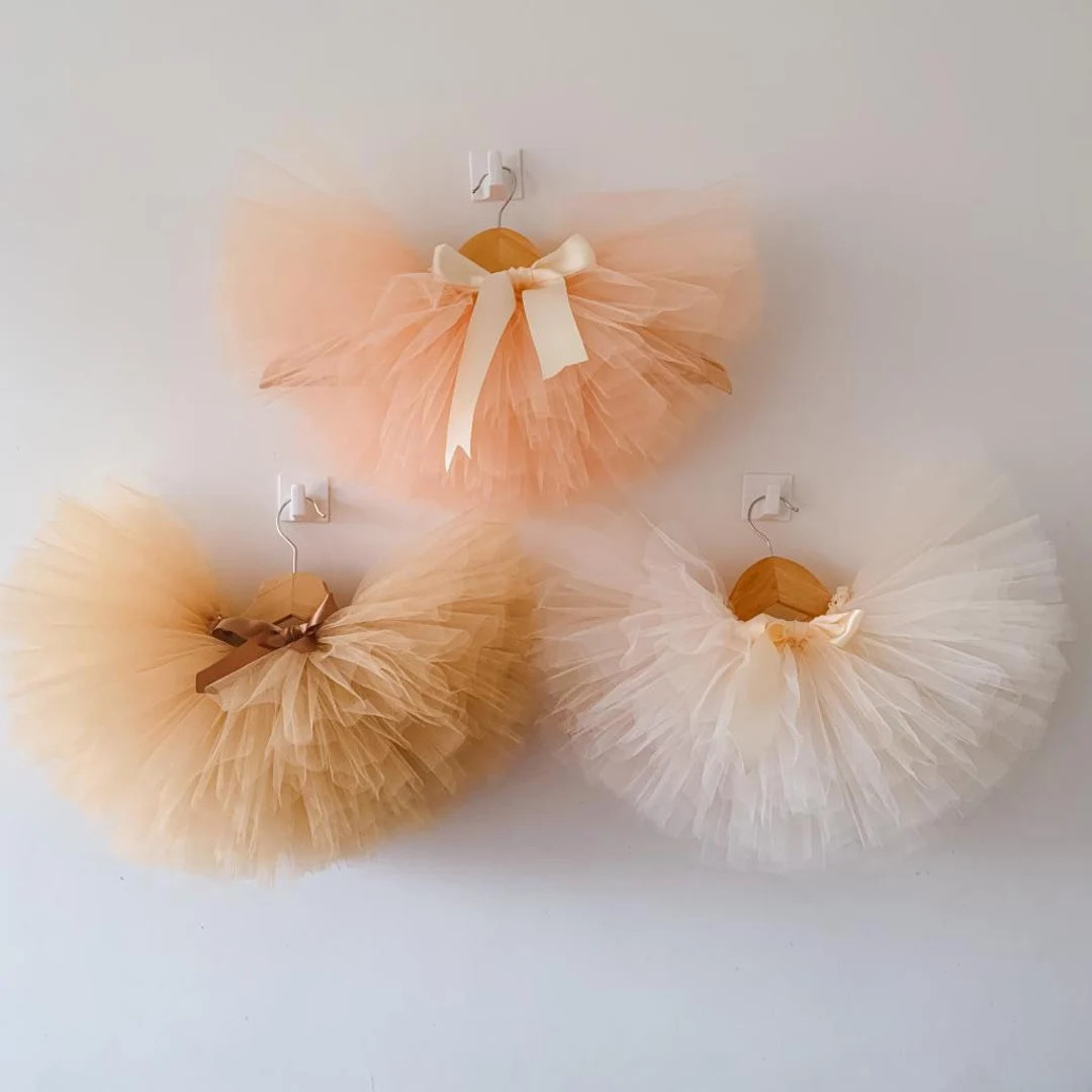 Handmade Tutu Skirt/ Girls Party Tutu/ Flower Girl Tutu/ballerina Tutu/ Wedding Tutu/ Birthday Tu... | Etsy (US)