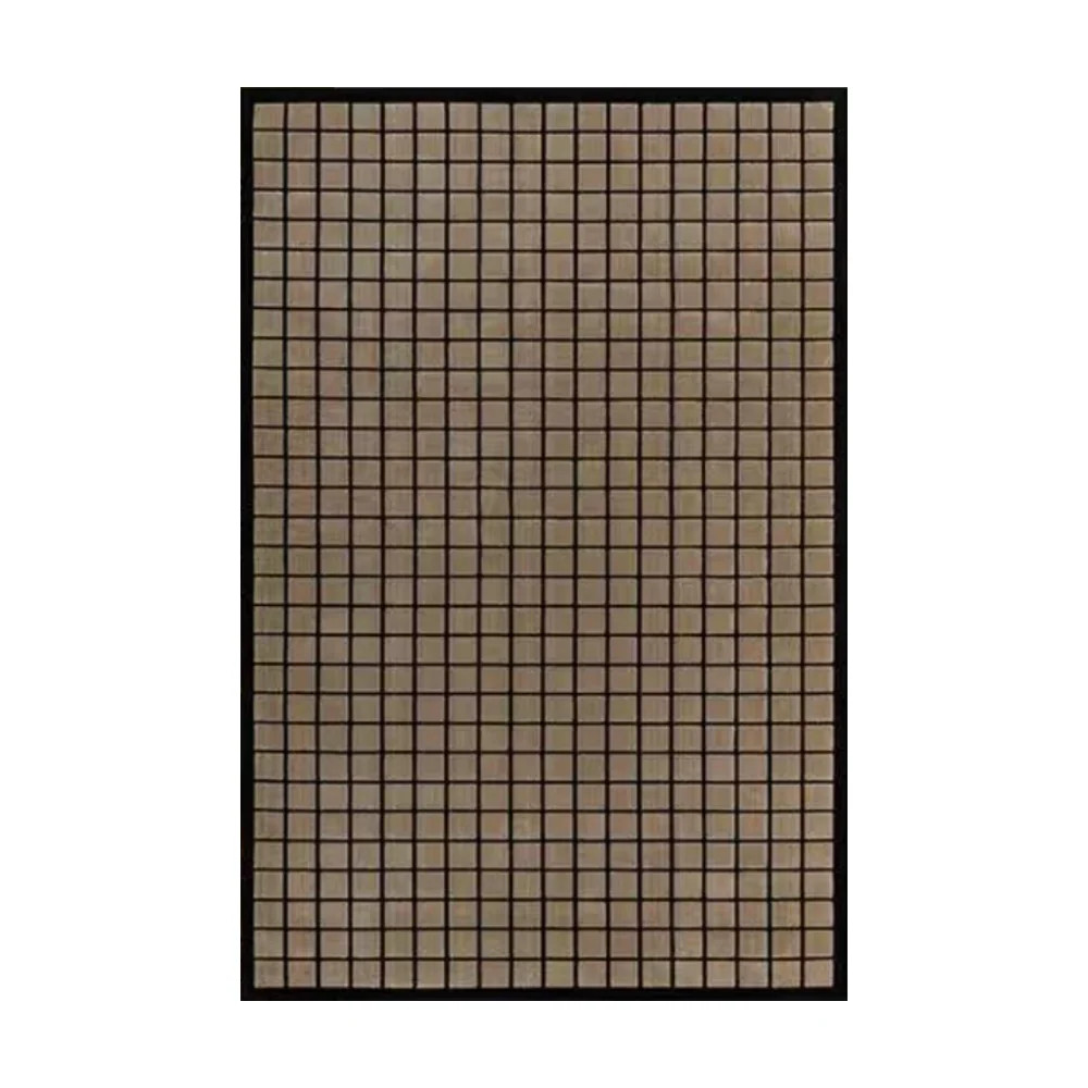 Leon Checkered Washable Rugs | Rugsway.us