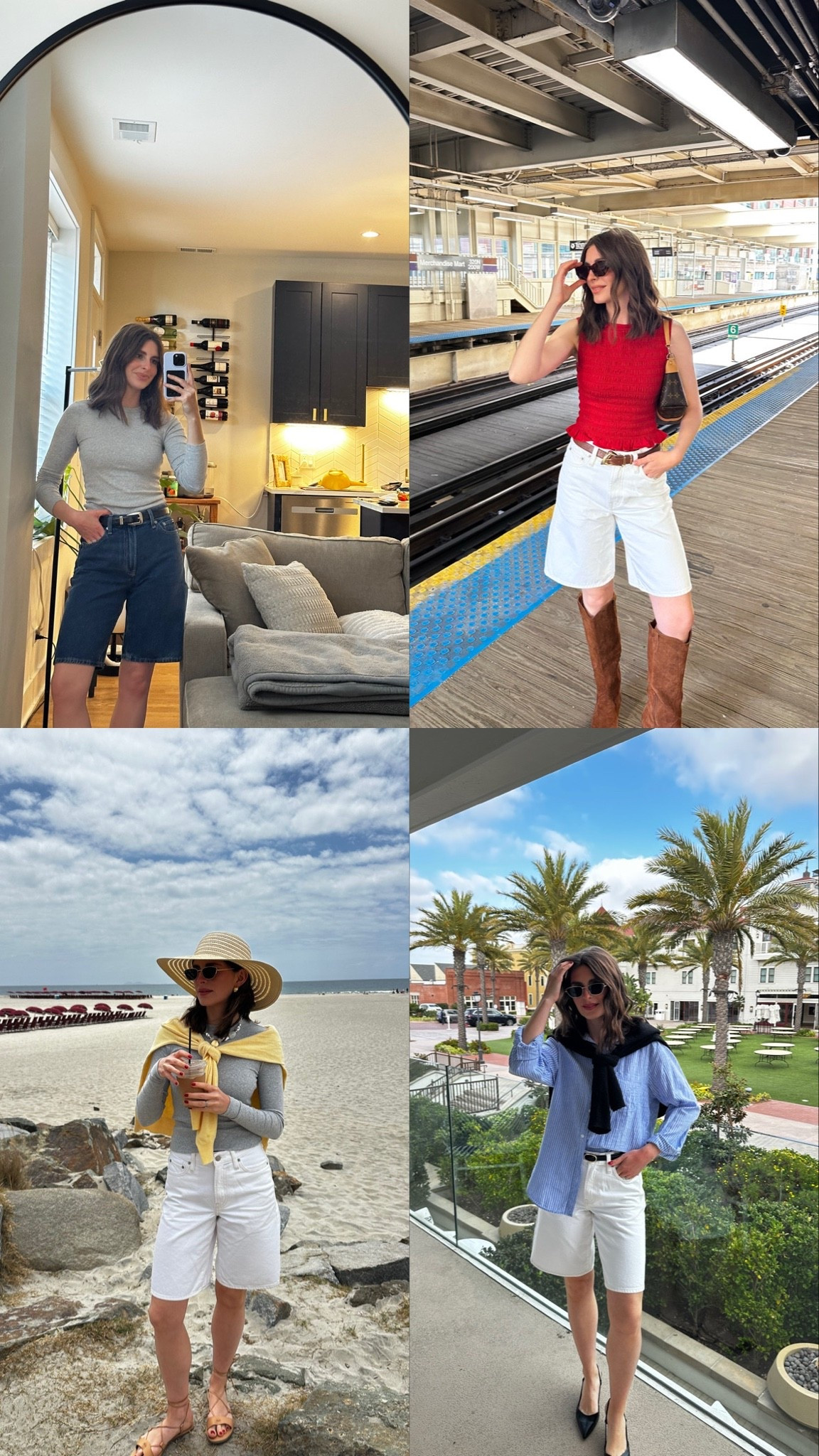 Wearing a size 24 in the shorts 

Summer outfit
Summer shorts 
Jean shorts 
Long short 
Denim short

#LTKootd #LTKSeasonal #LTKSaleAlert