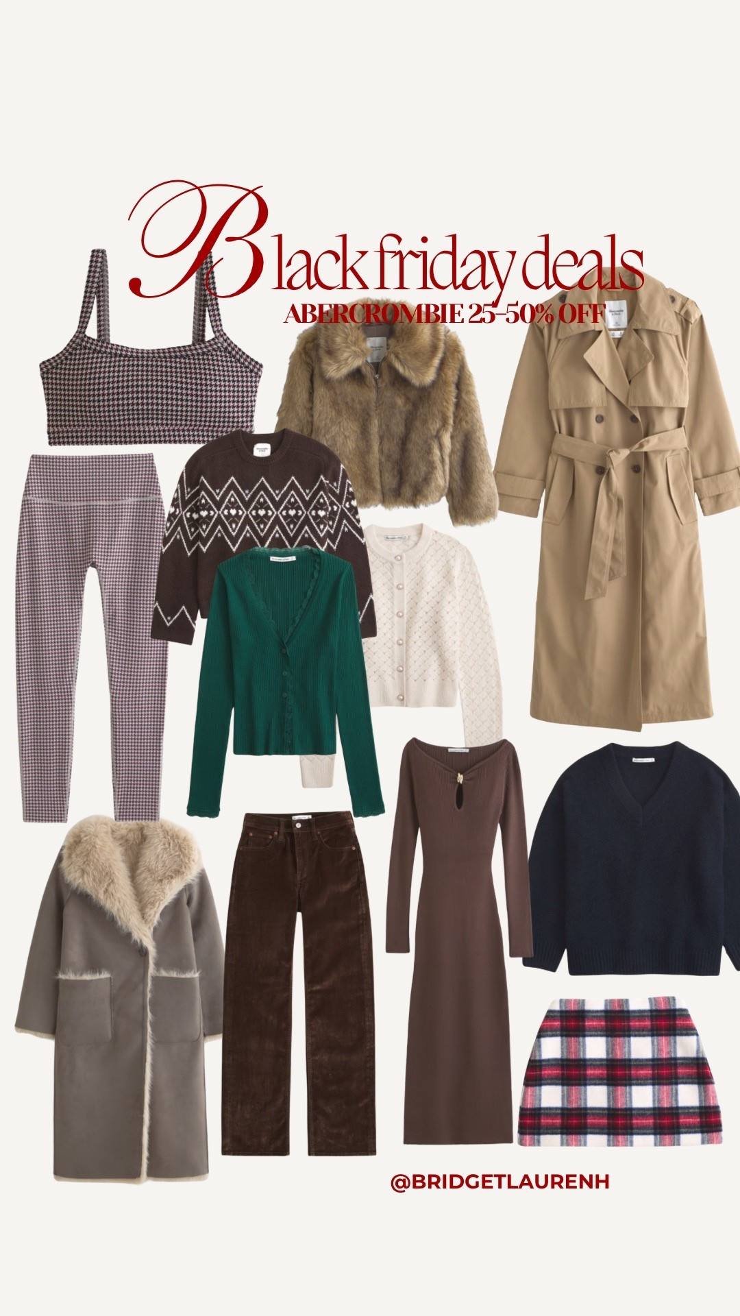 Abercrombie Black Friday sale!!! 

#LTKHoliday #LTKGiftGuide #LTKCyberWeek