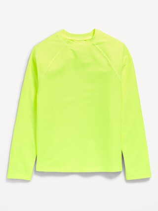 Long-Sleeve Rashguard Swim Top for Boys | Old Navy (US)