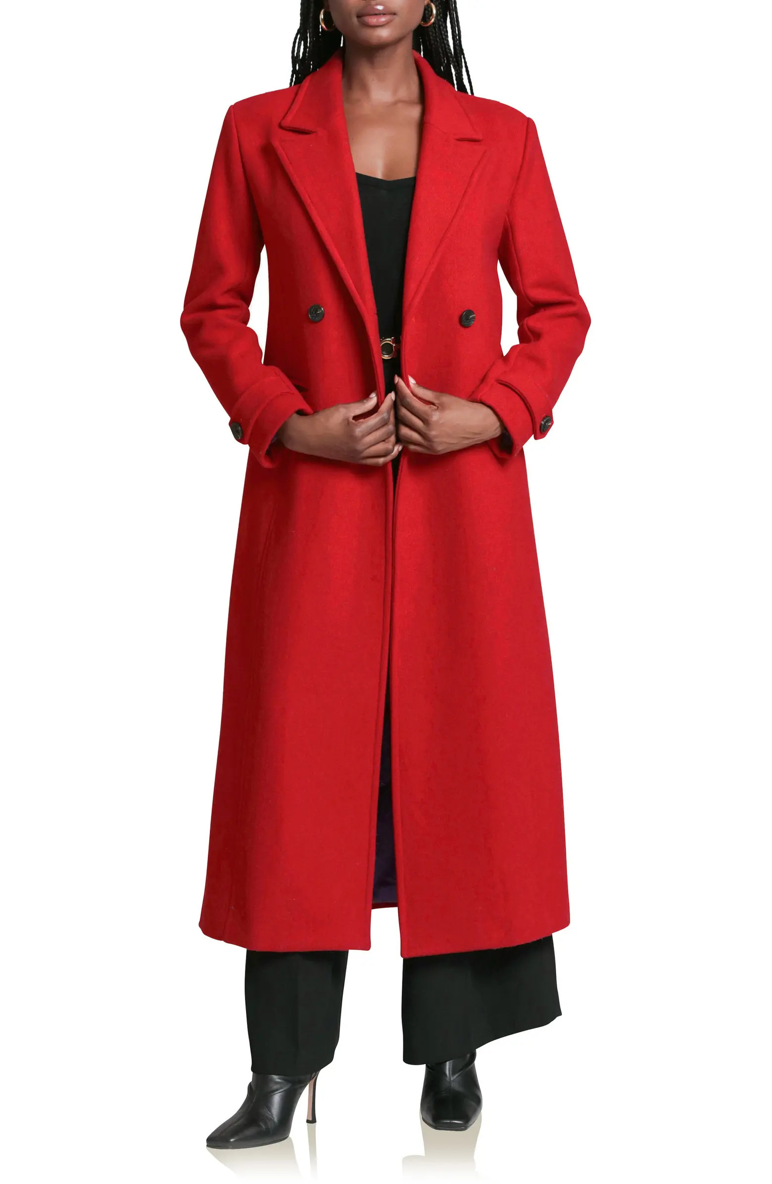 Tailored Maxi Coat | Nordstrom Rack