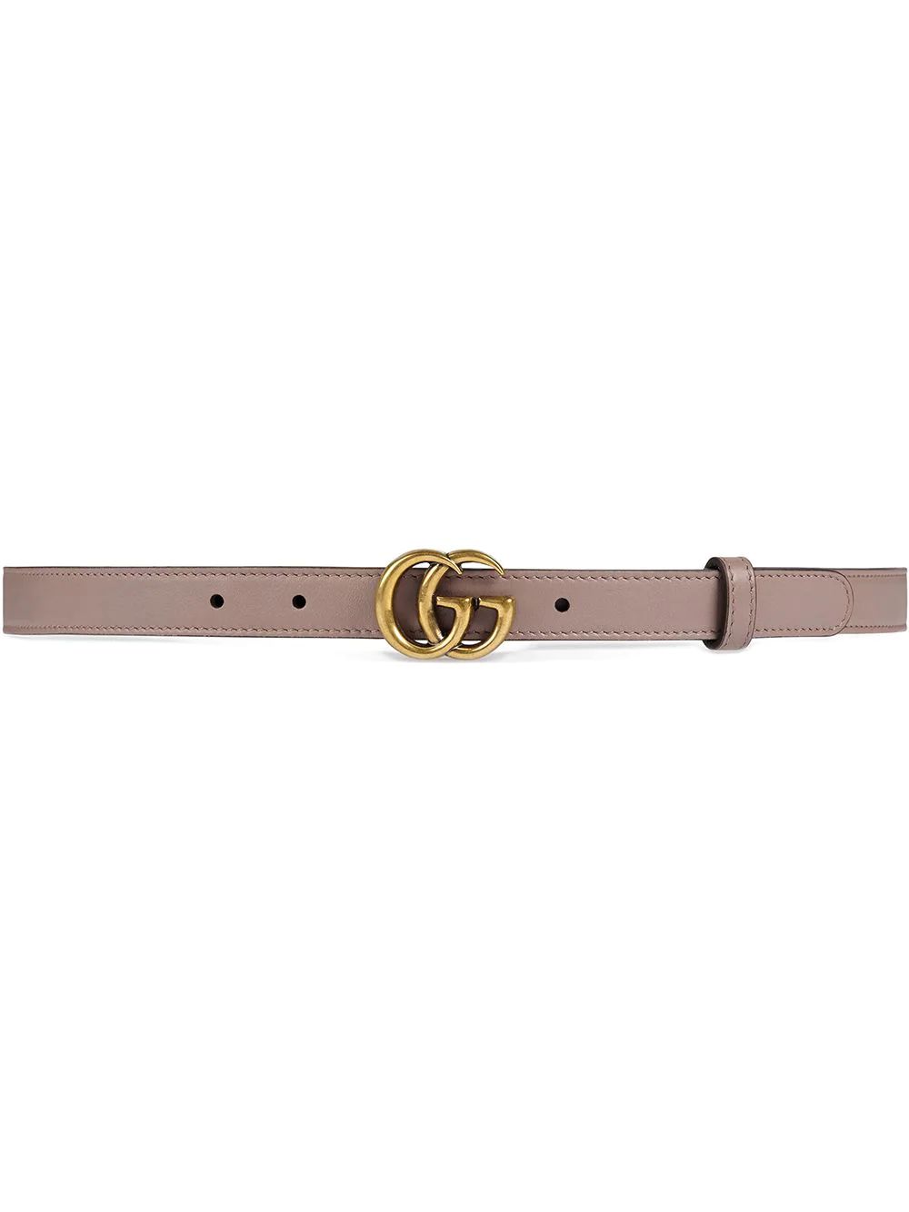 Gucci Leather belt with Double G buckle - Pink & Purple | FarFetch Global