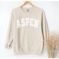 Aspen Sweatshirt, Colorado Apres Ski, Gift For Her | Etsy (US)