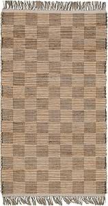 Eco Crave 2x3 Ft Small Jute Natural Area Rug, 100% Hand Woven Rug for Indoor Front Entrance Kitch... | Amazon (US)