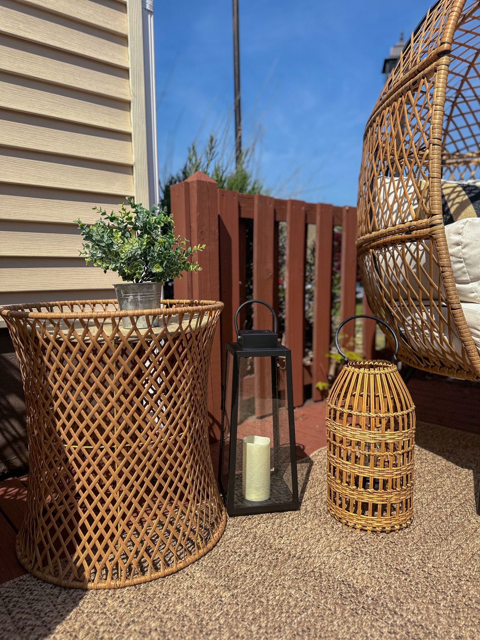 Sneak peek at our side deck 

#LTKfindsunder100 #LTKhome #LTKSeasonal