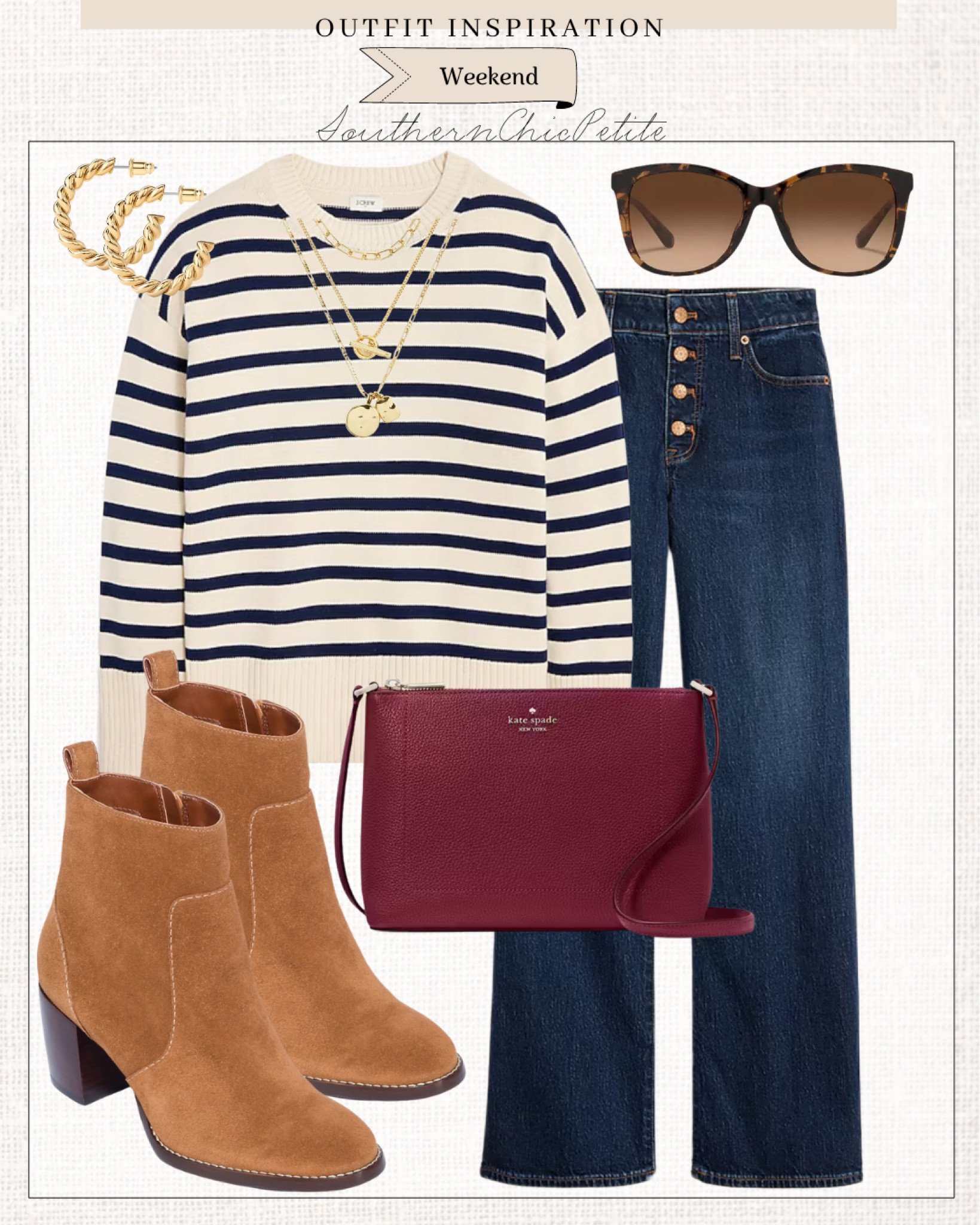 Fall Outfit • Jeans • Chelsea Boots • Gold Earrings • Casual Outfit • Business Casual 

#LTKShoeCrush #LTKFindsUnder50 #LTKOver40