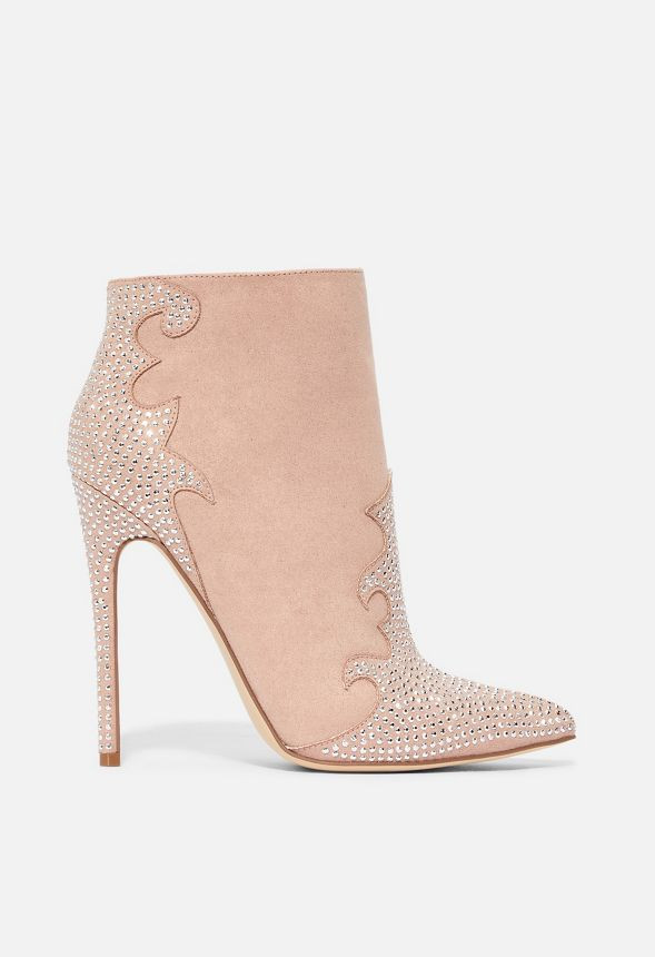Southern Girl Rhinestone Stiletto Bootie | JustFab
