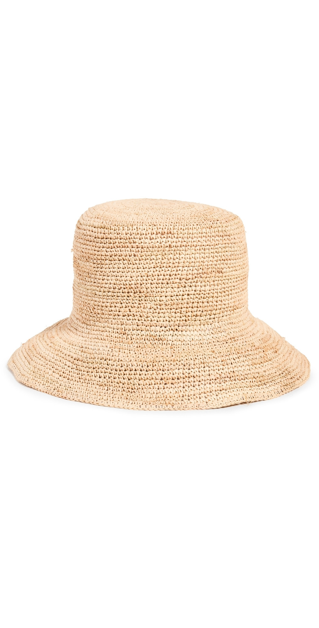 Hat Attack Chic Crochet Straw Bucket Hat Natural One Size | Shopbop