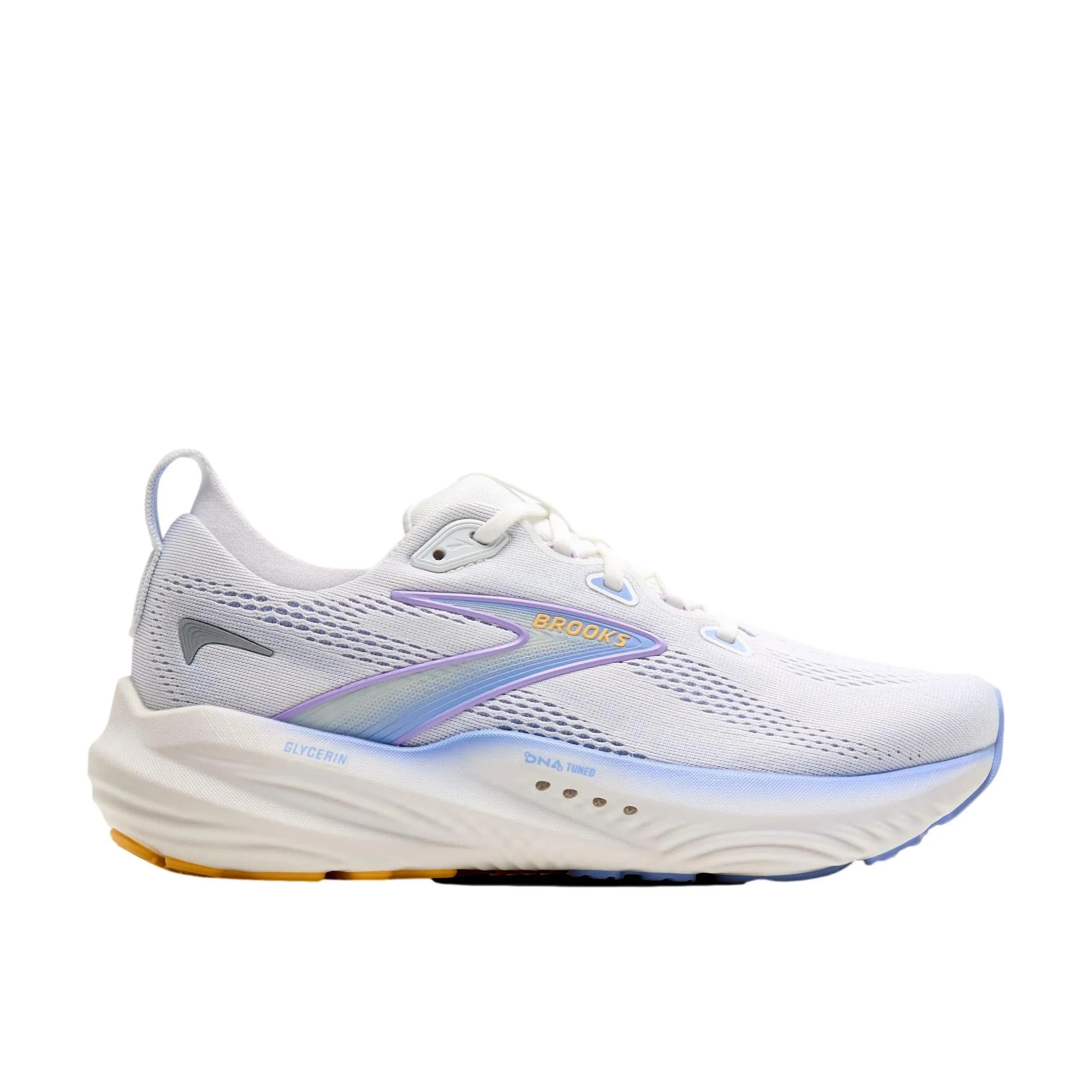 Brooks Glycerin 22 White / Blue Heron / Apricot 120434-1B-137 Women's | Shop Simon