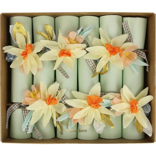 Floral Crackers - Meri Meri Party & Tabletop | Maisonette | Maisonette