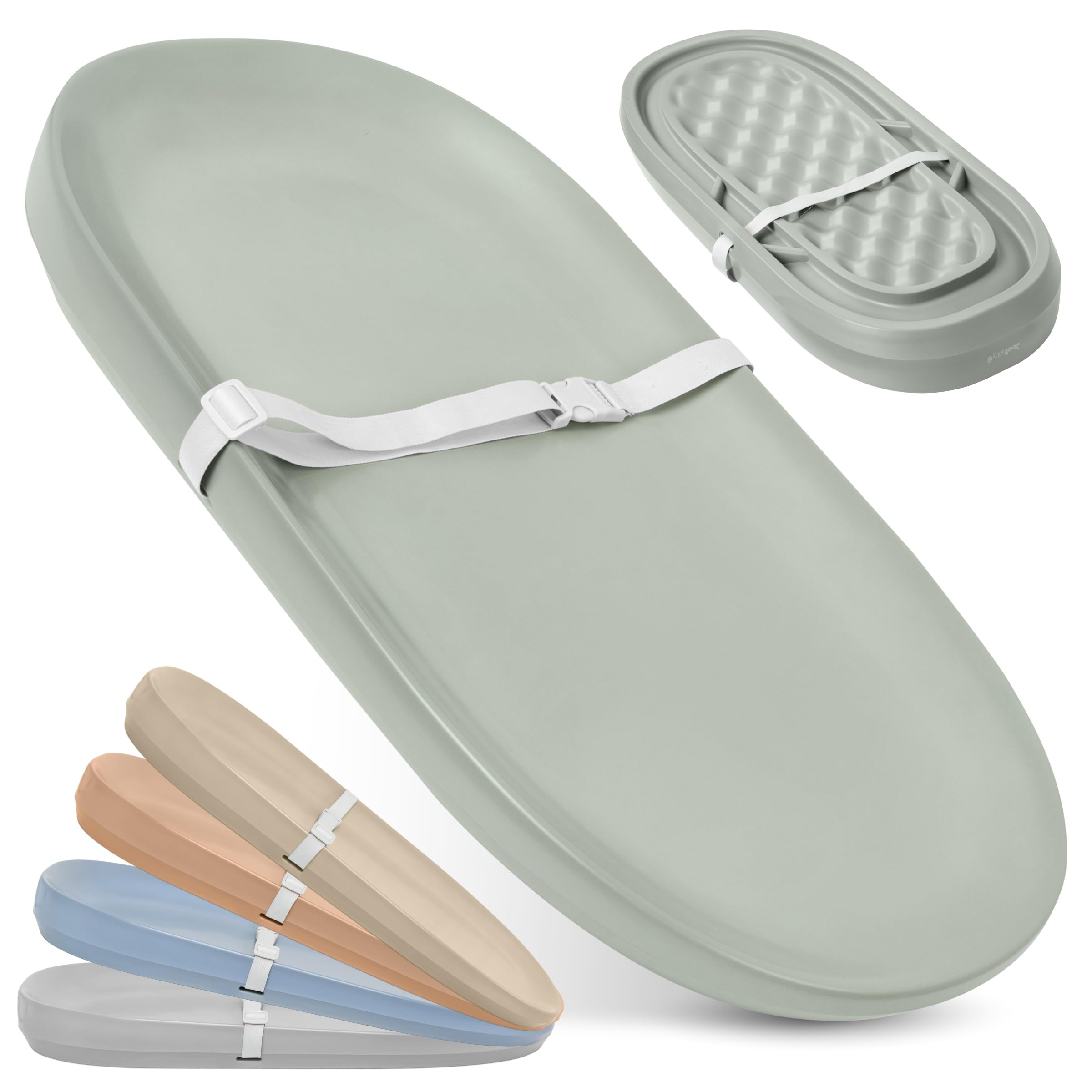 Jool Baby Waterproof Baby Changing Pad - Easy to Clean, Lightweight & Portable - Large Foam Cushi... | Amazon (US)