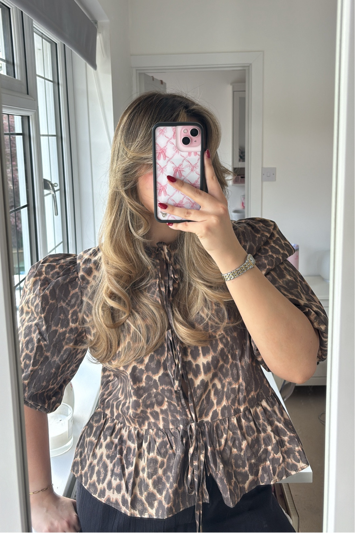 Asos, Sekonda, Iisla & bird, transitional outfit, spring outfit, spring fashion, leopard print top, tir front top, puff sleeve blouse, black trousers, wide leg trousers, spring outfits, outfit ideas

#LTKspring #LTKeurope #LTKstyletip