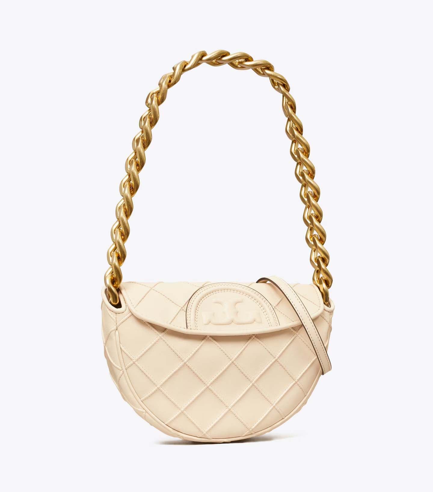Mini Fleming Soft Crescent Bag: Women's Designer Shoulder Bags | Tory Burch | Tory Burch (US)