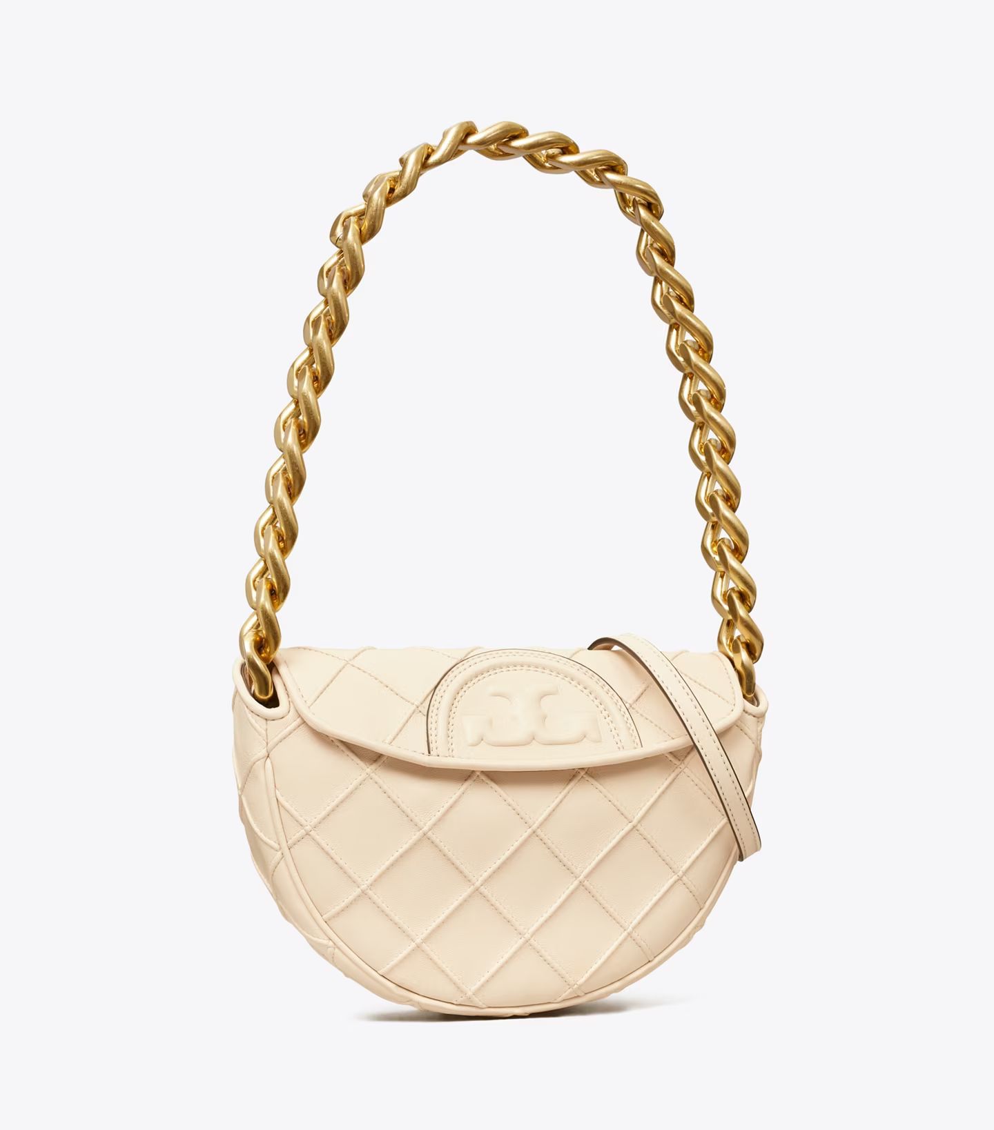 Mini Fleming Soft Crescent Bag: Women's Designer Shoulder Bags | Tory Burch | Tory Burch (US)