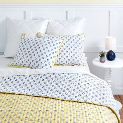 Martha Stewart Naomi Block Print Quilt Set | Target