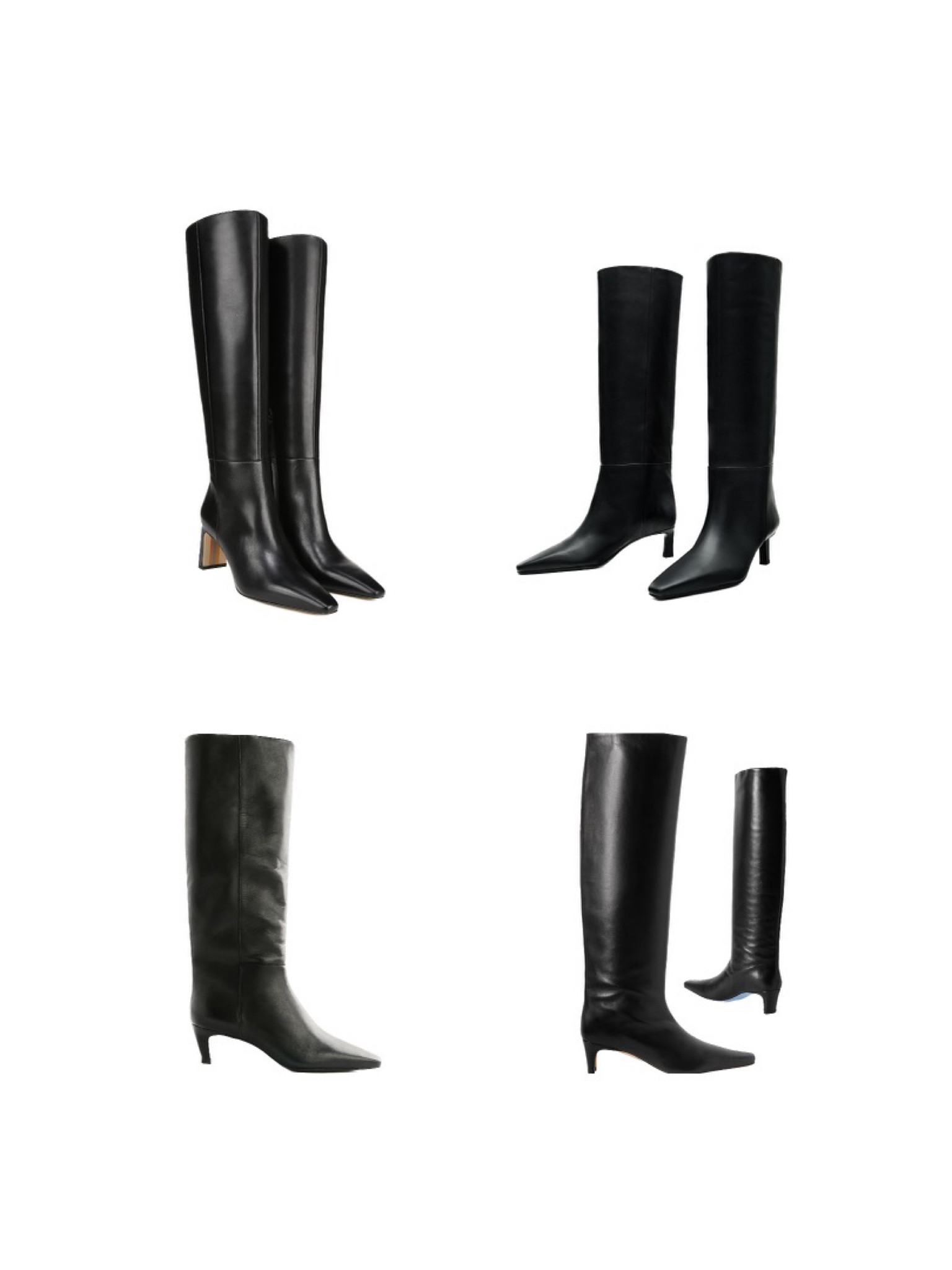 black knee high boots 

#LTKshoecrush