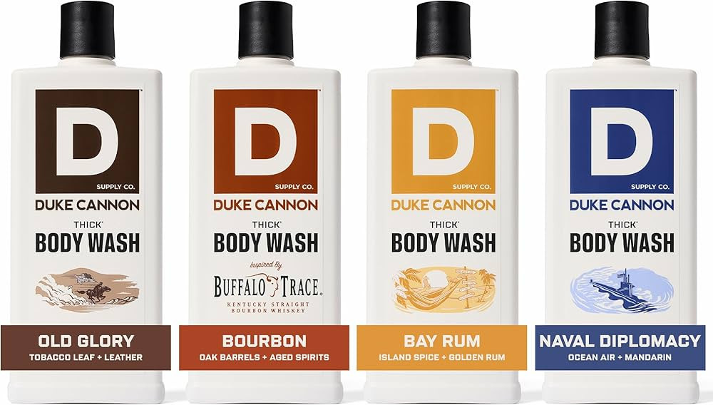 Duke Cannon Supply Co. Thick High Viscosity Body Wash - 3X Thicker, Plant-Based, Mineral-Enriched... | Amazon (US)
