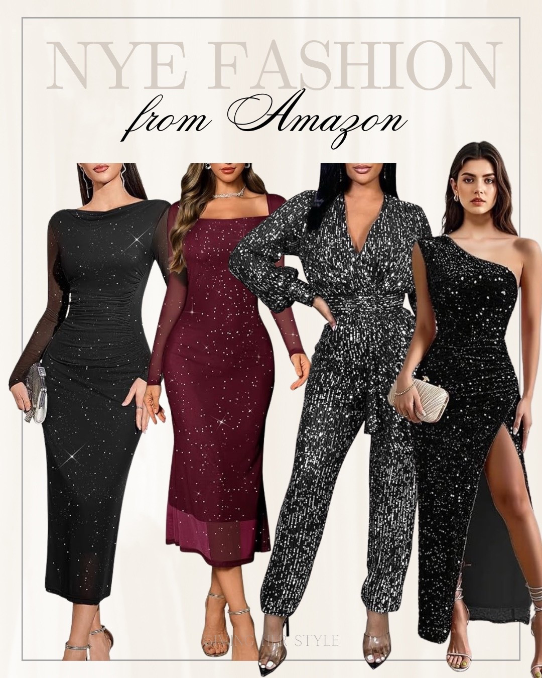 New Year’s Eve party fashion from Amazon!

NYE Outfit from Amazon
NYE, NYE dress, NYE party outfit, Amazon fashion, Amazon dress, Amazon cocktail dress, black dresses, Amazon NYE outfit, New Year’s Eve, New Year’s Eve party outfit, New Year’s Eve dress, silver, gold

#LTKootd #LTKHoliday #LTKFindsUnder100