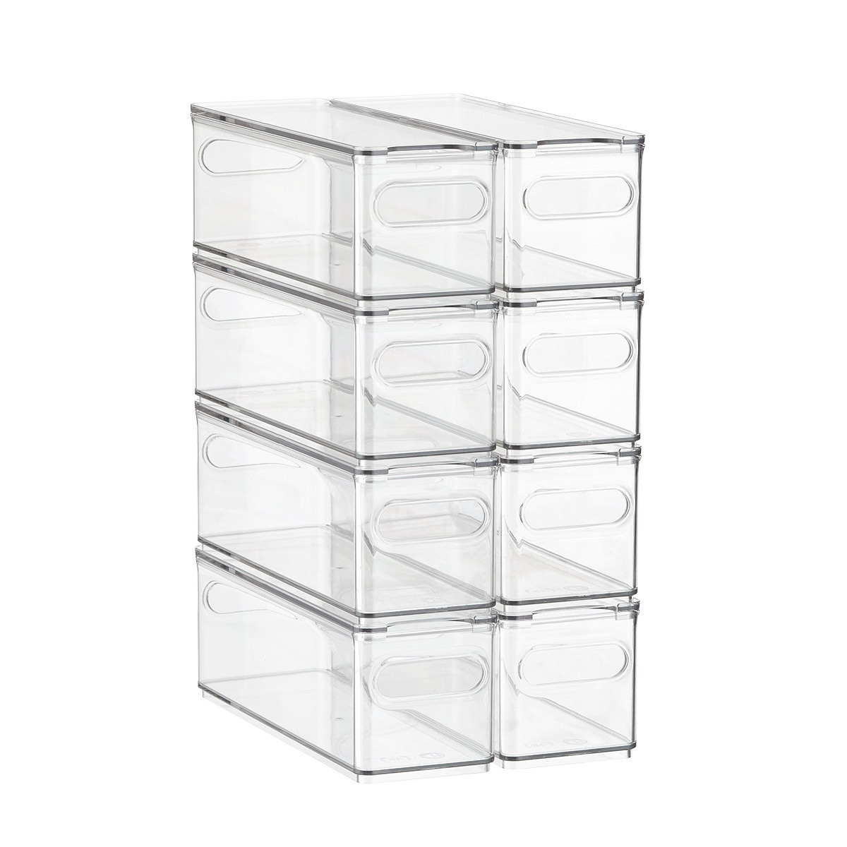 Case of 8 T.H.E. Narrow Fridge Bin | The Container Store