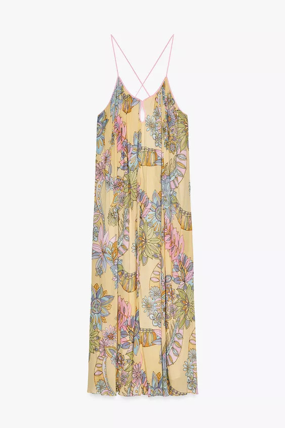 FLORAL PRINT DRESS ZW COLLECTION | Zara US