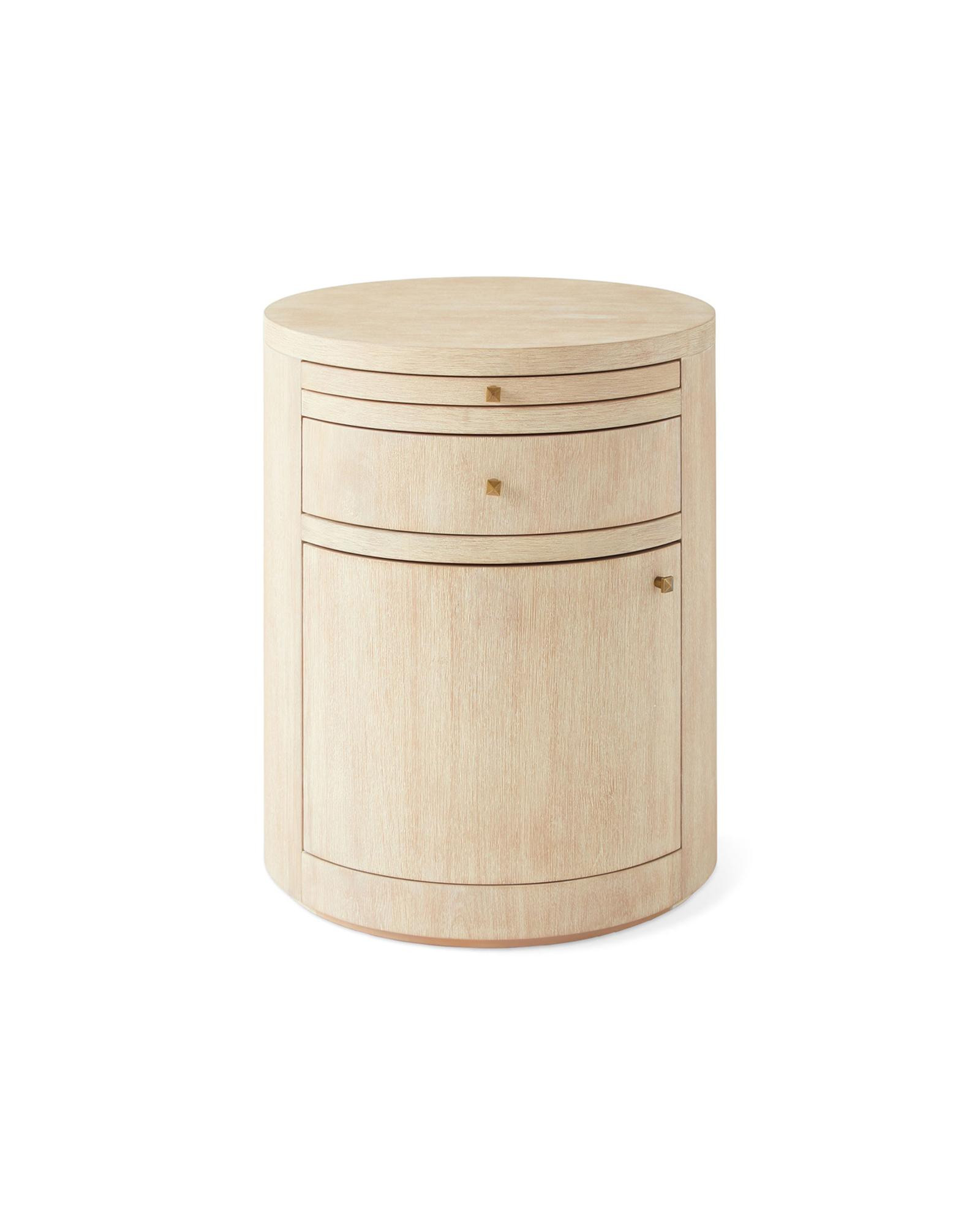 Serena & Lily Pinecrest Nightstand Cerused Birch | Serena and Lily