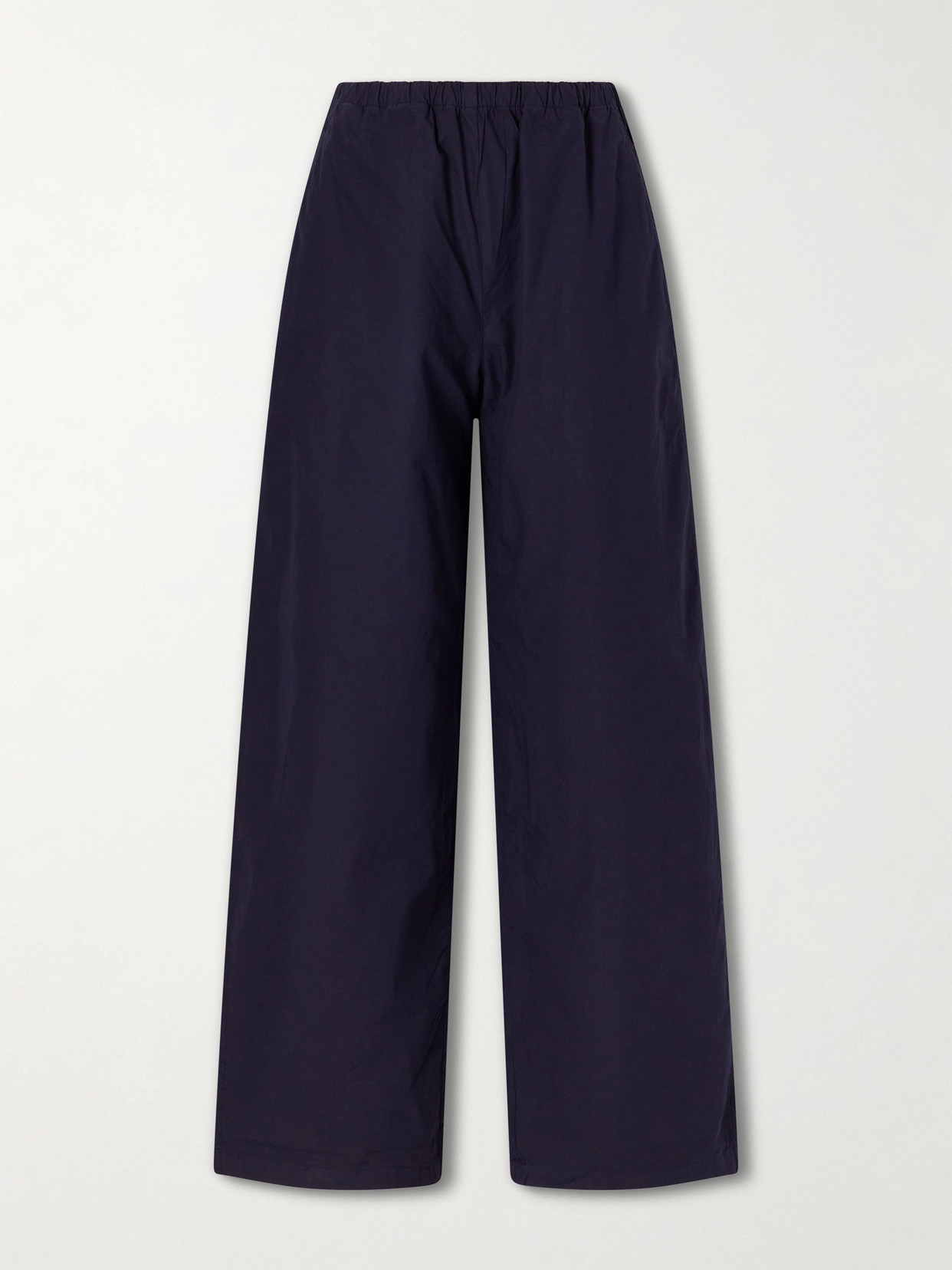 LESET - Kyoto Cotton Straight-leg Pants - Blue | NET-A-PORTER (US)