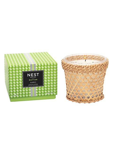 Limited Edition Rattan Bamboo 3-Wick Candle | Saks Fifth Avenue