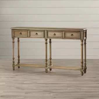 Preusser 58" Solid Wood Console Table | Wayfair North America
