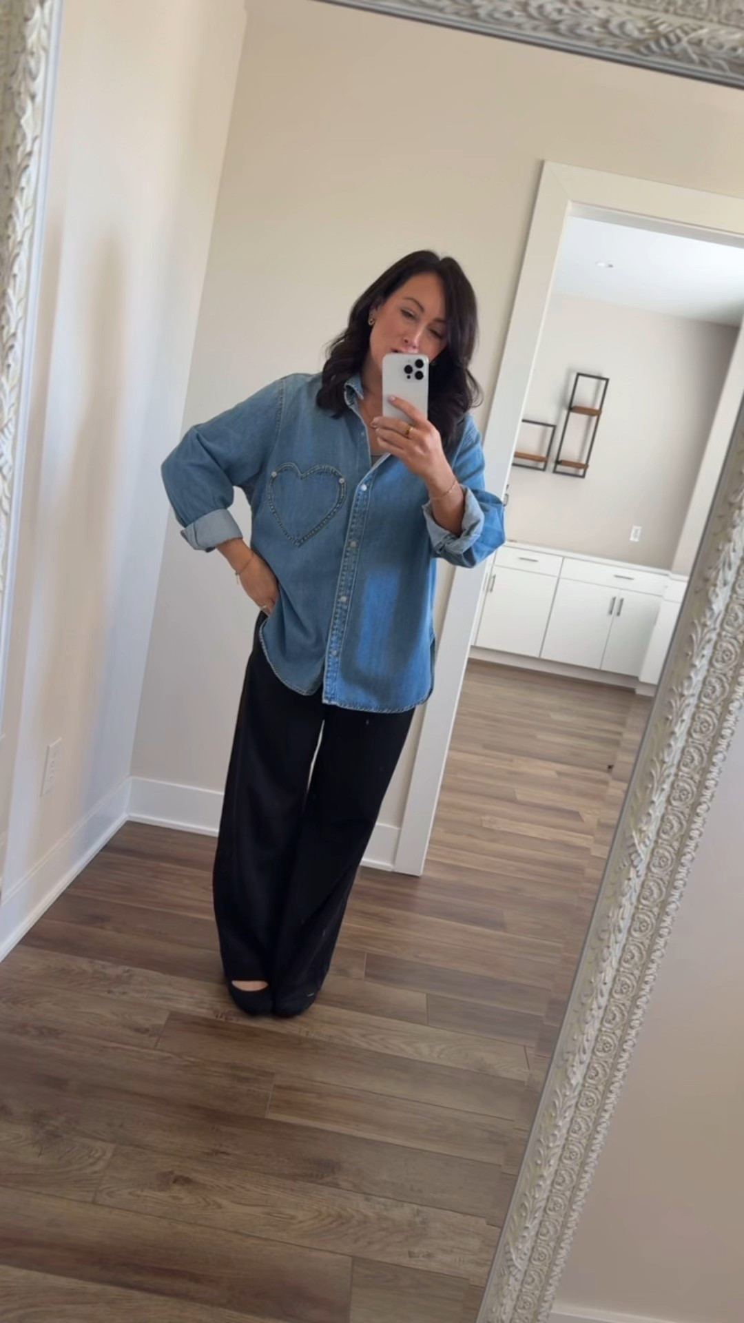 TARGET 🎯 TUESDAY 
• XL - sized up for a very oversized fit 
• medium regular length pants (I’m 5’4)
• flats true to sixe 



#LTKMidsize #LTKOver40 #LTKFindsUnder50