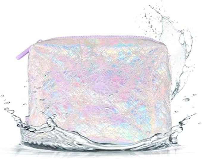 Case-Mate Essential Crinkle Makeup Bag - Waterproof Zipper Pouch - Daily Use Travel Pouch for Toi... | Amazon (US)