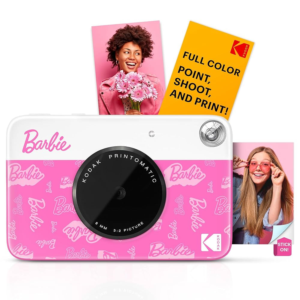 Barbie x Kodak Printomatic Full-Color Instant Print Digital Camera – 5MP Portable Barbie Camera... | Amazon (US)