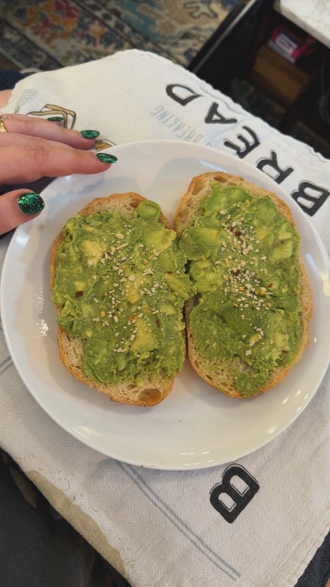 If you like to cook at all, this seasoning is amazing and I put it on everything! The pesto is also really good  

#LTKfoodie #LTKstorytime #LTKdayinmylife