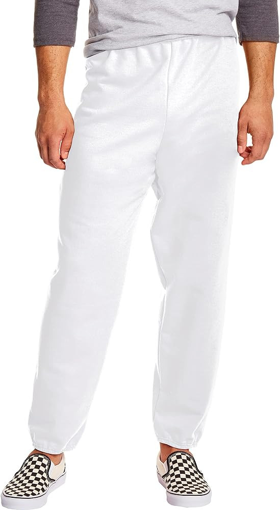 Hanes Men's Sweatpants, EcoSmart Best Sweatpants for Men, Men's Athletic Lounge Pants with Cinche... | Amazon (US)