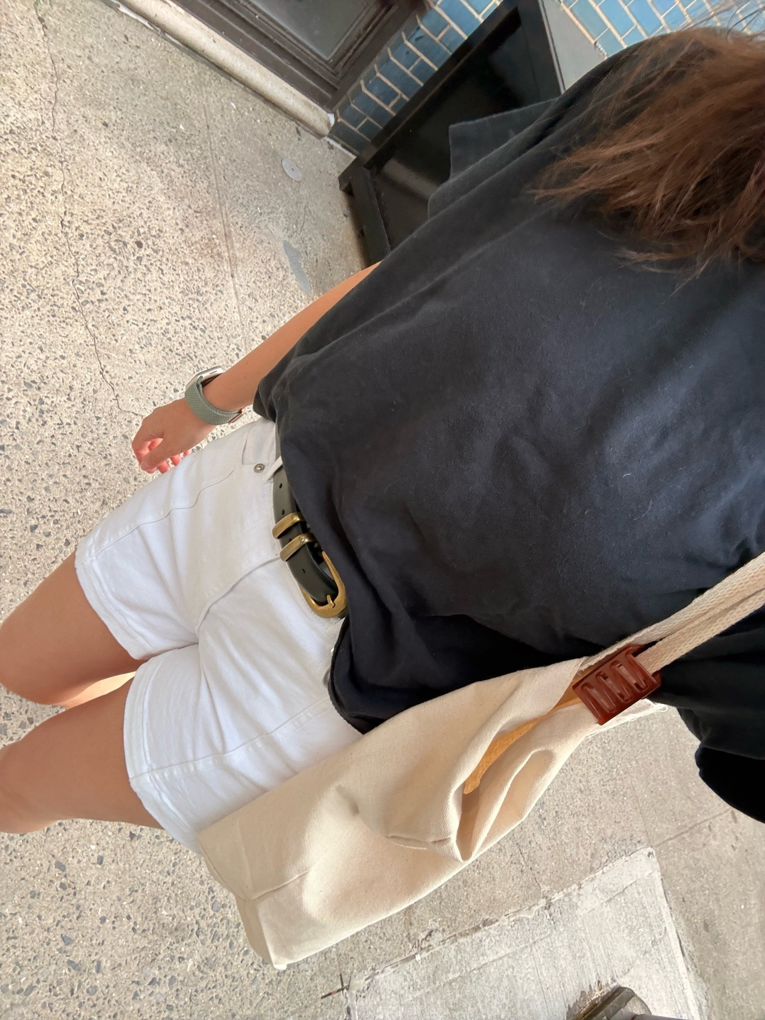 Casual Friday fit 🫶 #ootd #casualfriday #summeroutfit 

Shorts are from Loft! I love the length on these, not toooooo short.

Top is Abercrombie - boyfriend tee! 

Style Over 30 | Summer Outfits | Casual Friday | White Shorts

#LTKootd #LTKTravel #LTKSeasonal
