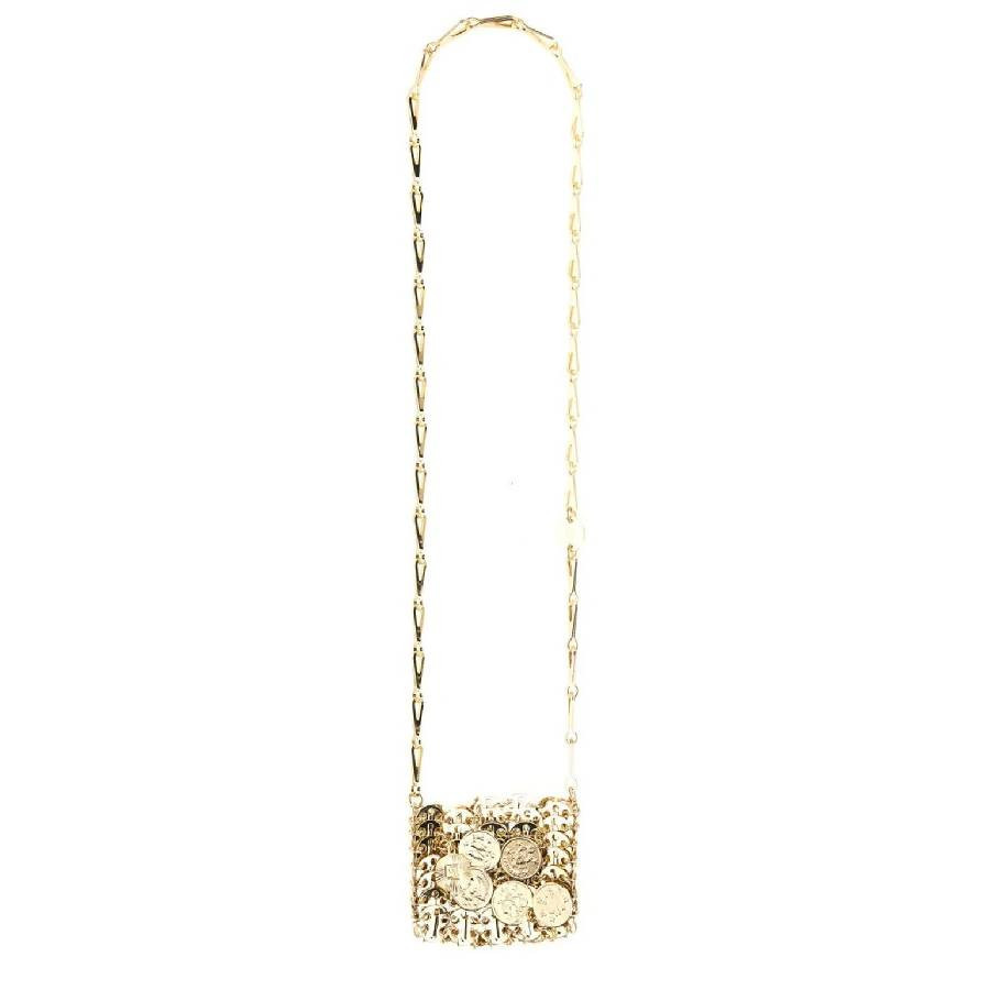 Paco Rabanne Gold 1969 Medals Micro Bag | Jomashop.com & JomaDeals.com