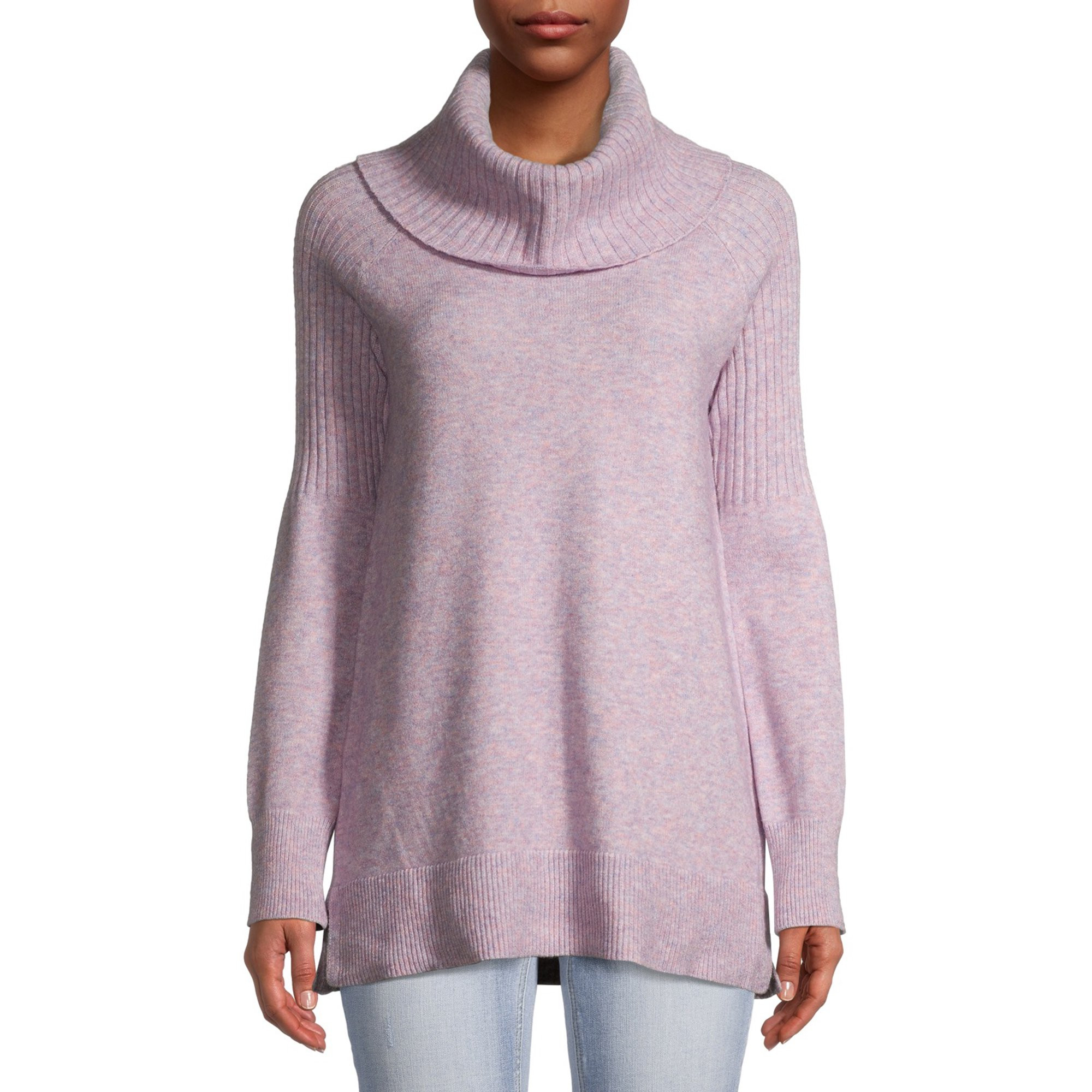 Time and Tru Women's Cowl Neck Tunic | Walmart (US)