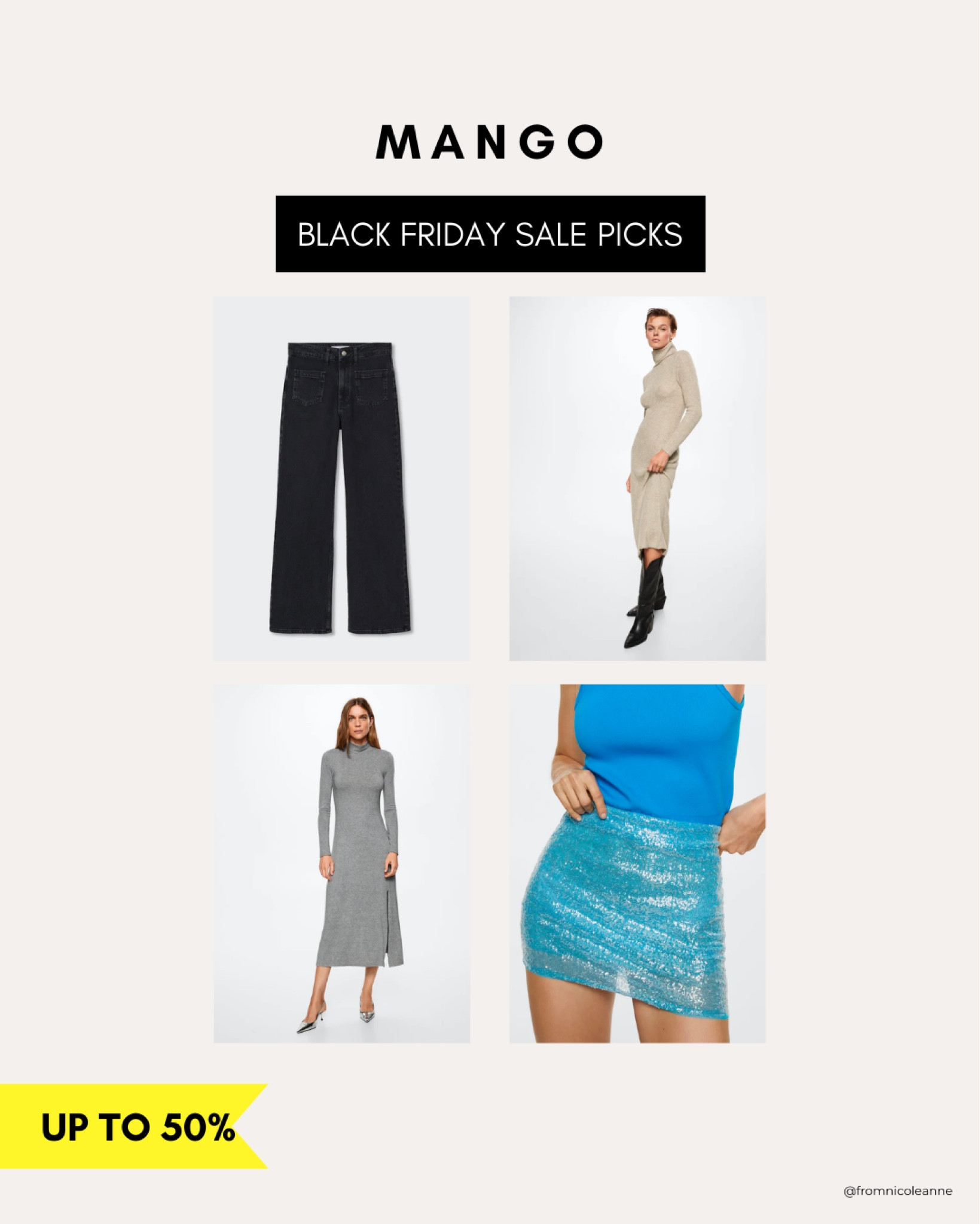 Mango Black Friday sale picks! I’ve been eyeing this blue sequin skirt for a vacation forever. Purchased these knit dresses for the office!🛍️

#LTKCyberweek #LTKsalealert #LTKSeasonal