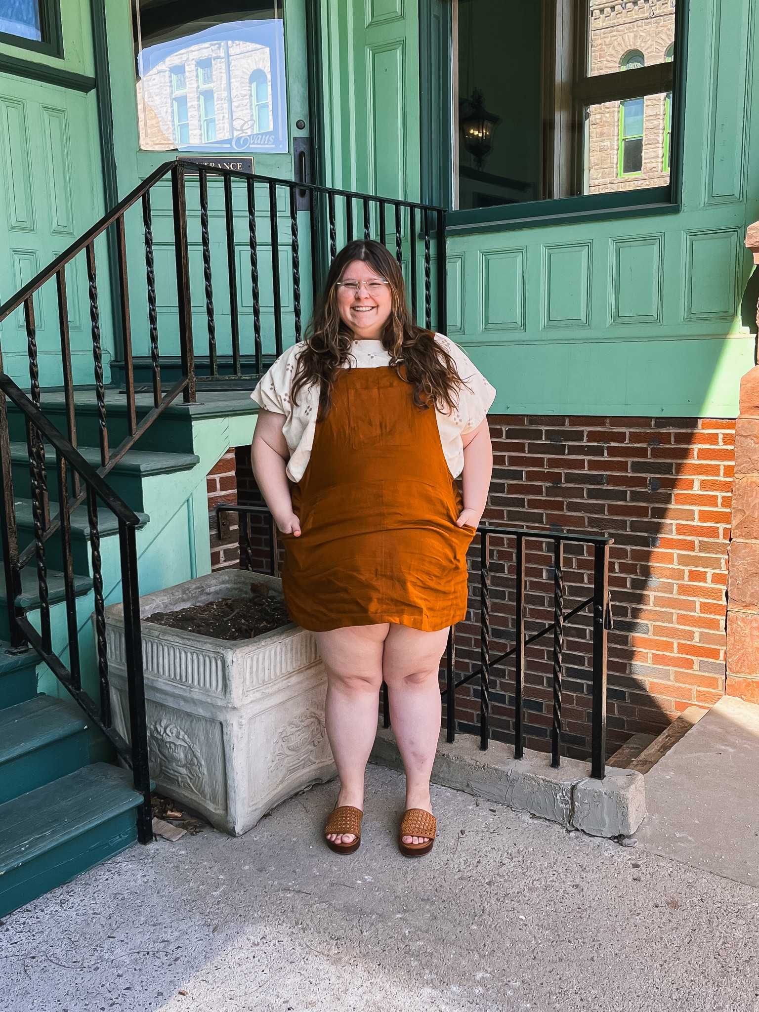 Sustainable fashion needs our support now more than ever. While we need to slow down our consumption, we also need to re-evaluate where our money is going when we do invest in new wardrobe pieces. I have found that these gifted items from Conscious Clothing make me feel trendy and cute while also being comfortable and good for the planet! While my long torso makes this jumper pretty short on me, I think it’s the perfect fit all-around, so if you’ve been looking for the perfect jumper in plus sizes and you don’t have an extremely long torso, I would highly recommend this one! And pairing it with the painter top is a great option for spring and summer!

#LTKplussize #LTKstyletip