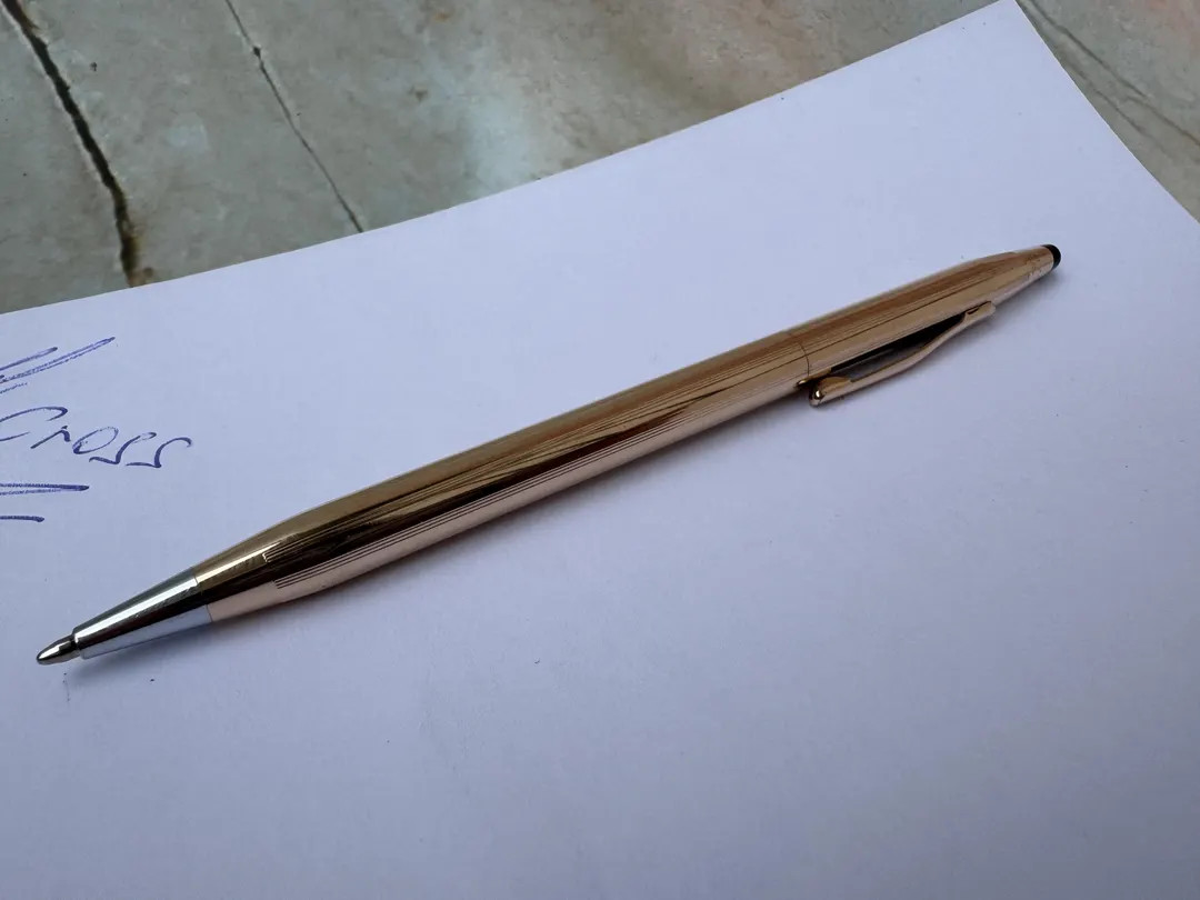 Vintage Cross Century Classic 14K Gold-Filled Ballpoint Pen • Engraved “M. MORENO” | Etsy (AU)