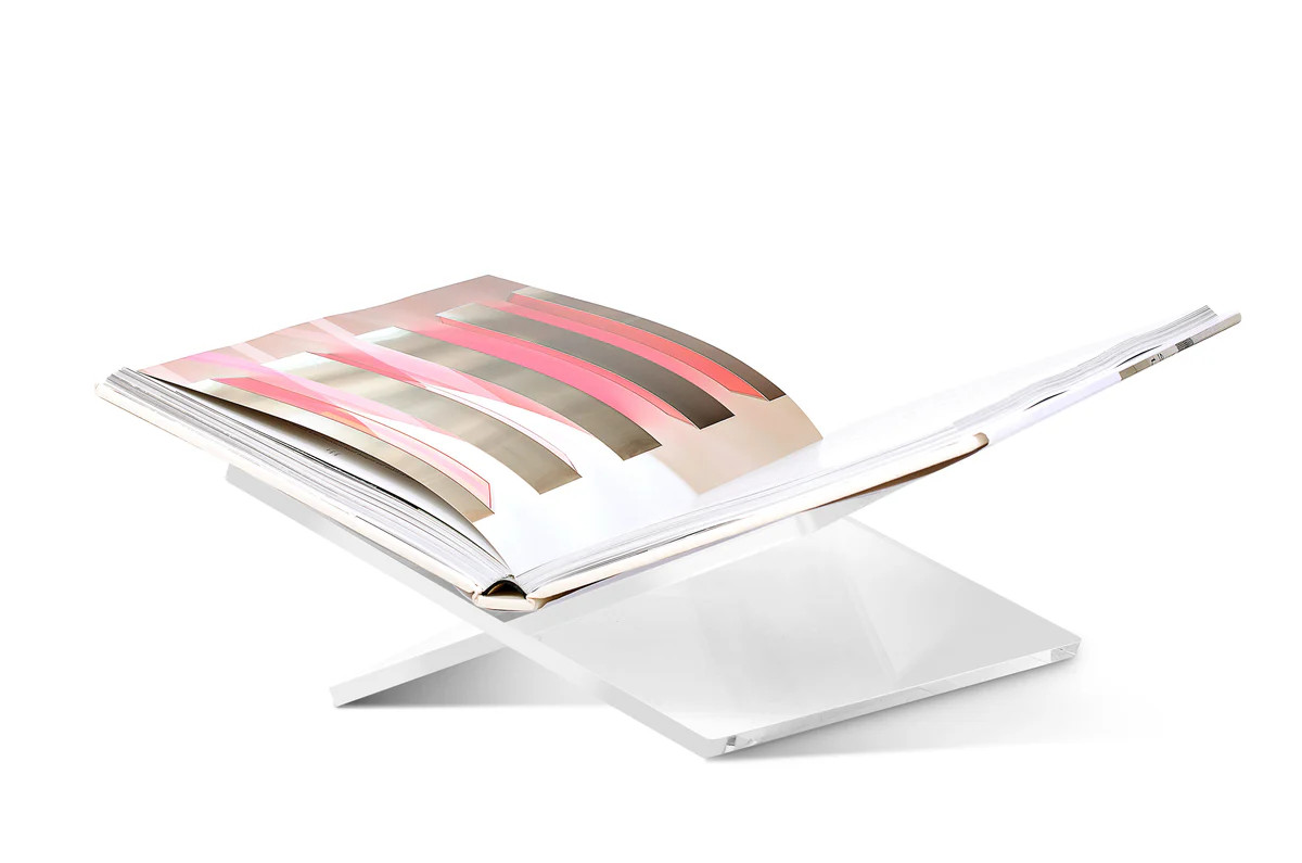 Clear Lucite Bookstand | Over The Moon